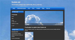 Desktop Screenshot of fredek.net